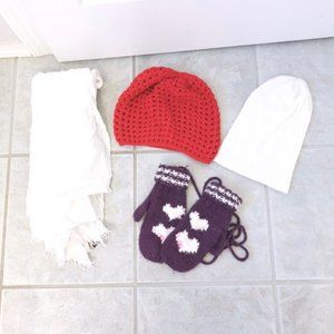 ❄️ Scarf Hat Toque Mittens Gloves Winter Accessories